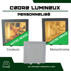 Cadre Lumineux - Personnalisé