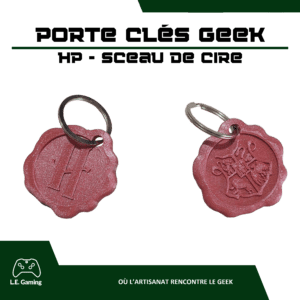 Porte-Clés Sorcier, Cachet de cire