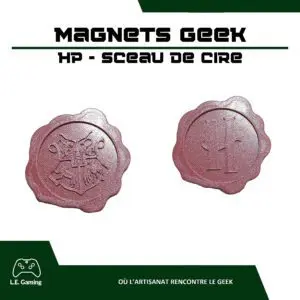 Magnet Sorcier, Cachet de cire