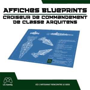 Blueprint - Croiseur de commandement de Classe Arquitens